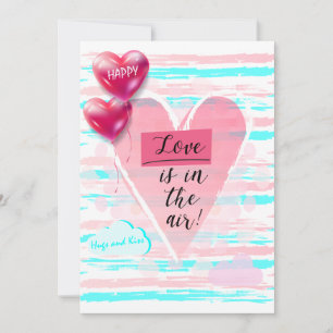 Frohen Valentinstag Liebvolle elegante Grüße Feiertagskarte