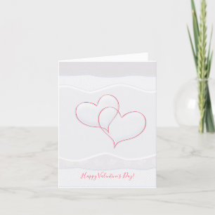Frohen Valentinstag Liebvolle elegante Grüße Feiertagskarte