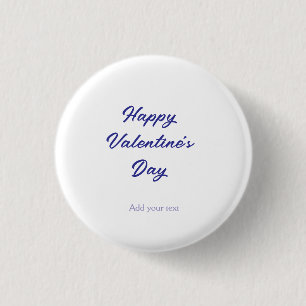 Frohen Valentinstag lila Name Nachricht Text Button