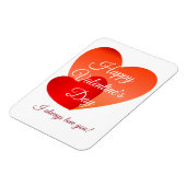 Frohen Valentinstag Magnet (Linke Seite)