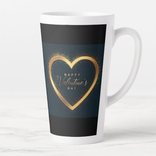 Frohen Valentinstag! Milchtasse (Rechts)