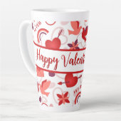 Frohen Valentinstag Milchtasse (Linke Ecke)