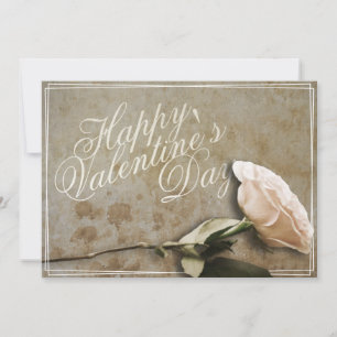 Frohen Valentinstag mit Rose