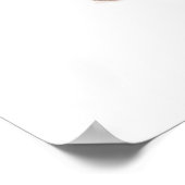 Frohen Valentinstag mit Welpe Poster (Ecke)