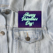 Frohen Valentinstag Neon-Design-23692 Button (Insitu)
