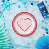 Frohen Valentinstag Pappteller (Party)