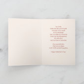 Frohen Valentinstag Perfektes Paar Karte (Innenseite)