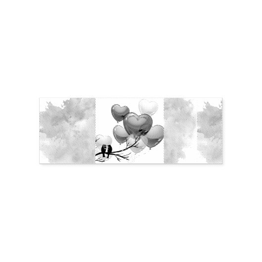 Frohen Valentinstag Permastempel (Design)