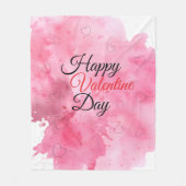 Frohen Valentinstag PING BG Fleecedecke (Vorderseite)