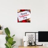 Frohen Valentinstag Poster (Heimbüro)