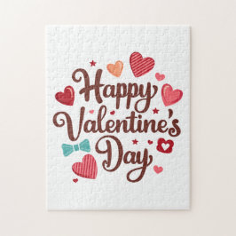 Frohen Valentinstag Puzzle
