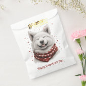 Frohen Valentinstag Samojede-Hund Geschenktütchen (Versiegelt)