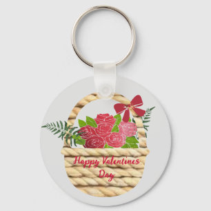 Frohen Valentinstag Schlüsselanhänger