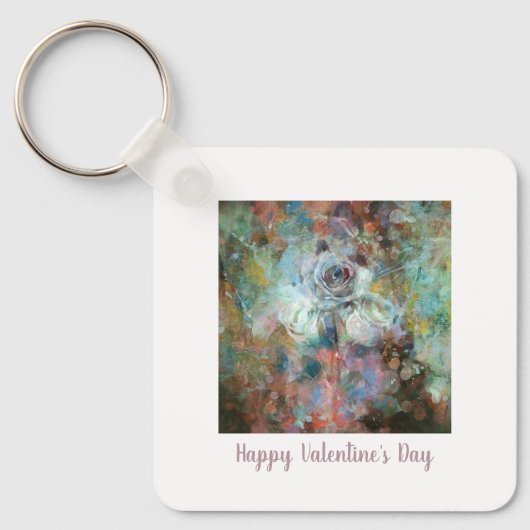 Frohen Valentinstag. Schlüsselanhänger (Vorderseite)