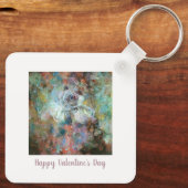 Frohen Valentinstag. Schlüsselanhänger (Rückseite)