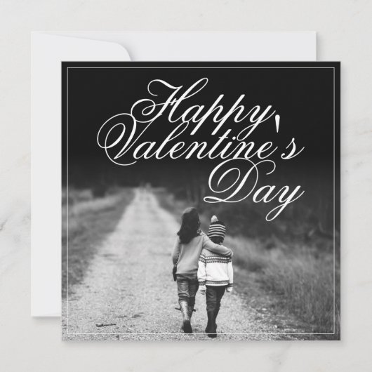Frohen Valentinstag - Seite an Seite (Vorderseite)