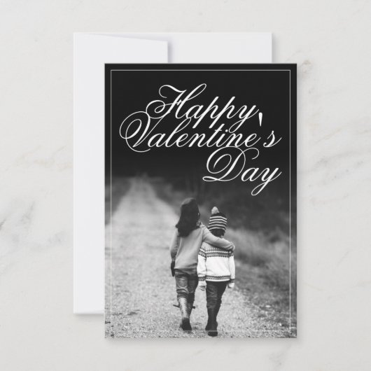 Frohen Valentinstag - Seite an Seite (Vorderseite)