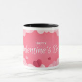 Frohen Valentinstag Süßes Herz Tasse (Zentrum)
