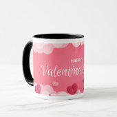 Frohen Valentinstag Süßes Herz Tasse (Vorderseite Links)