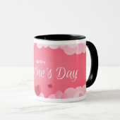 Frohen Valentinstag Süßes Herz Tasse (VorderseiteRechts)