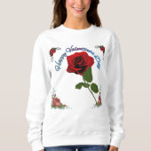 Frohen Valentinstag Sweatshirt (Vorderseite)