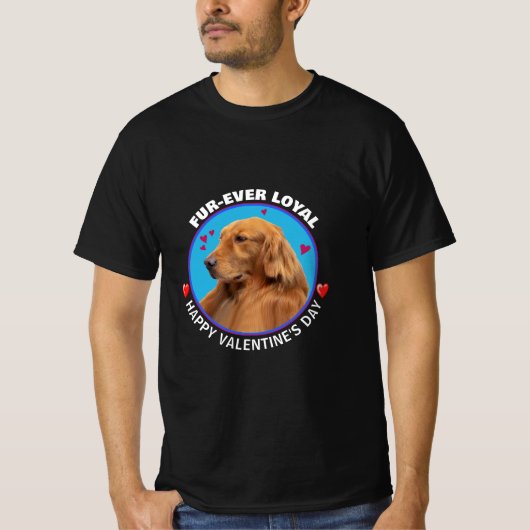Frohen Valentinstag T-Shirt (Vorderseite)