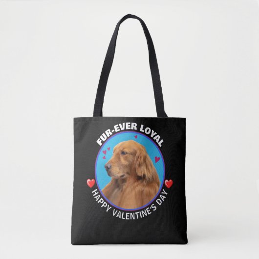 Frohen Valentinstag Tasche (Vorderseite)