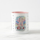 Frohen Valentinstag  Tasse (Zentrum)