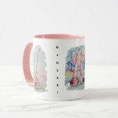 Frohen Valentinstag  Tasse (Vorderseite Links)
