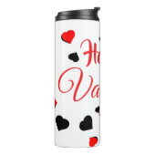 Frohen Valentinstag Thermosbecher (Nach links gedreht)