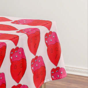 FROHEN VALENTINSTAG TISCHDECKE