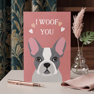 Frohen Valentinstag vom Hund Karte