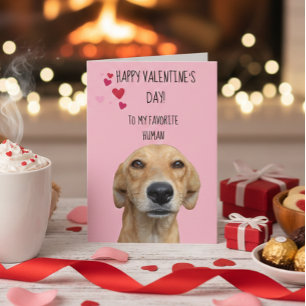 Frohen Valentinstag vom Hund Karte
