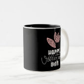 Frohen Valentinstag Zweifarbige Tasse (VorderseiteRechts)