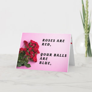 Frohen Vasektomie-Tag! Dankeskarte