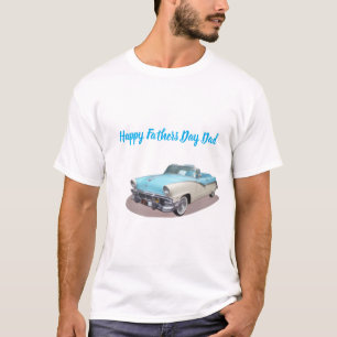Frohen Vatertag Dad Oldtimer T-Shirt