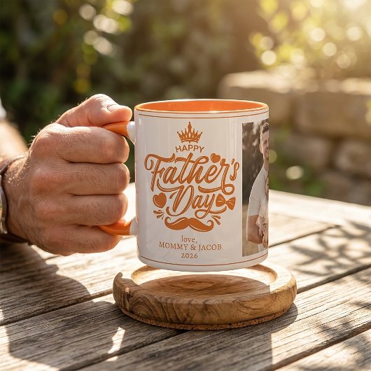 Frohen Vatertag | Daddy Foto Kaffe Tasse