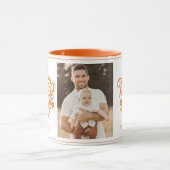 Frohen Vatertag | Daddy Foto Kaffe Tasse (Zentrum)