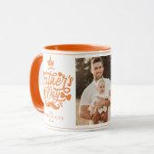 Frohen Vatertag | Daddy Foto Kaffe Tasse (Vorderseite Links)