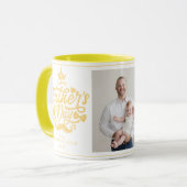 Frohen Vatertag | Daddy Foto Kaffeetasse (Vorderseite Links)