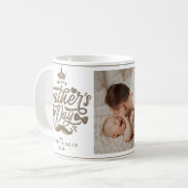 Frohen Vatertag | Daddy Foto Kaffeetasse (Vorderseite Links)