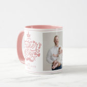 Frohen Vatertag | Daddy Foto Kaffeetasse (Vorderseite Links)