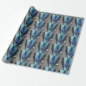 Frohen Vatertag Geschenkpapier (Ungerollt)