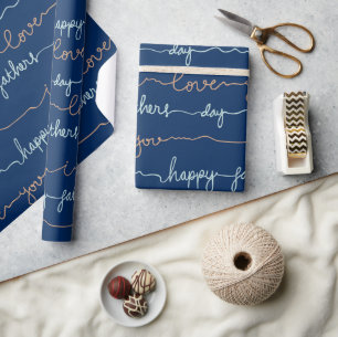 Frohen Vatertag Geschenkpapier
