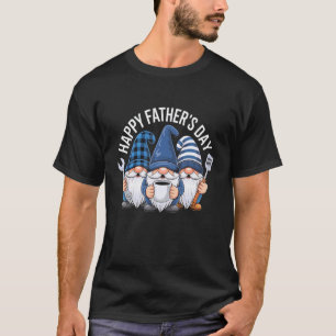 Frohen Vatertag Gnome Mechaniker BBQ Kaffeeliebhab T-Shirt
