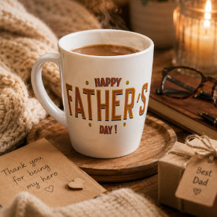Frohen Vatertag – Herzliches Geschenk für die Welt Milchtasse