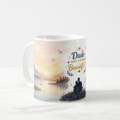 Frohen Vatertag Individuelle Kaffeetasse (Vorderseite Links)