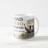 Frohen Vatertag Individuelle Kaffeetasse (VorderseiteRechts)