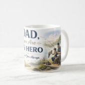 Frohen Vatertag Individuelle Kaffeetasse (VorderseiteRechts)