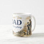 Frohen Vatertag Individuelle Kaffeetasse (VorderseiteRechts)